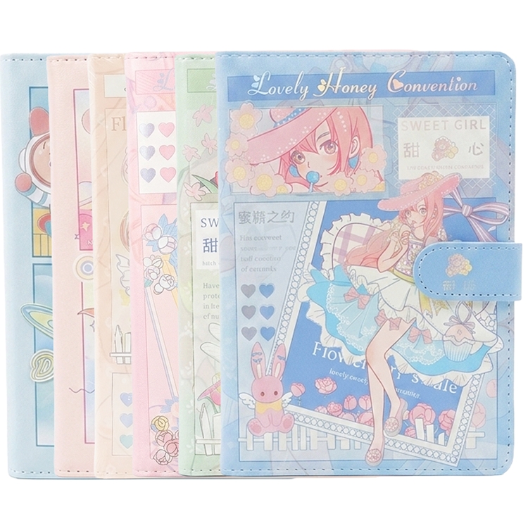 Student Cute Colorful Diary Notebooks
